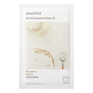 Combo Mặt Nạ Giấy Innisfree My Real Squeeze Mask 20ml