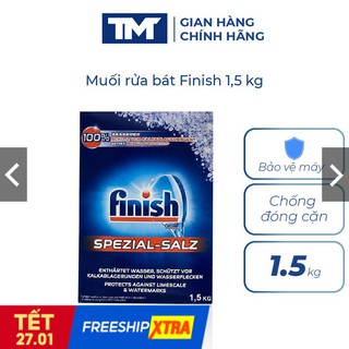 Muối rửa chén bát finish 1,5 kg finish EU