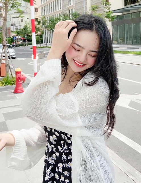 [Mã FAMAYWA giảm 10K đơn 50K] ÁO CADIGAN KHOÁC MỎNG SỐNG ẢO 3 MÀU SIÊU XINH | BigBuy360 - bigbuy360.vn