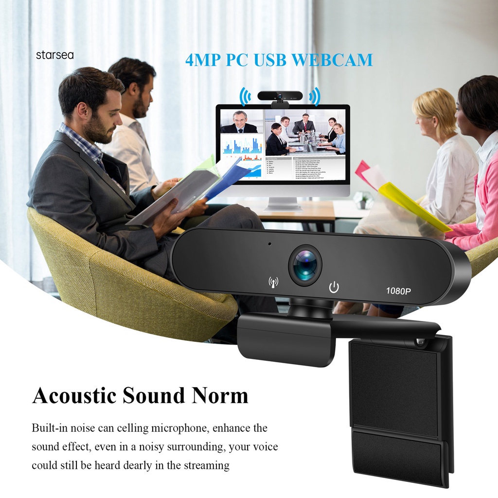 Camera giám sát ban đêm STSEZ 1080P cổng USB giảm tiếng ồn | BigBuy360 - bigbuy360.vn