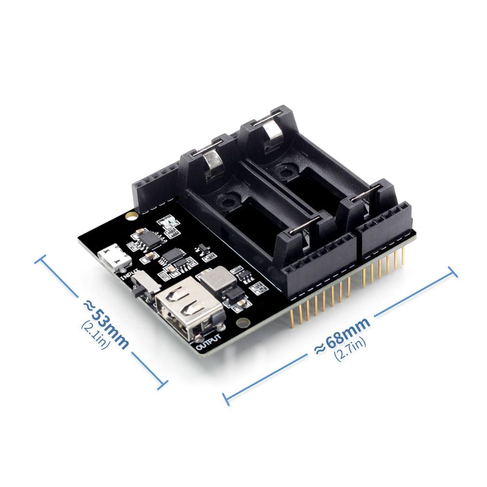 Mô Đun Sạc Pin Lithium 16340 Esp8266 Esp32 Cho Arduino Uno R3