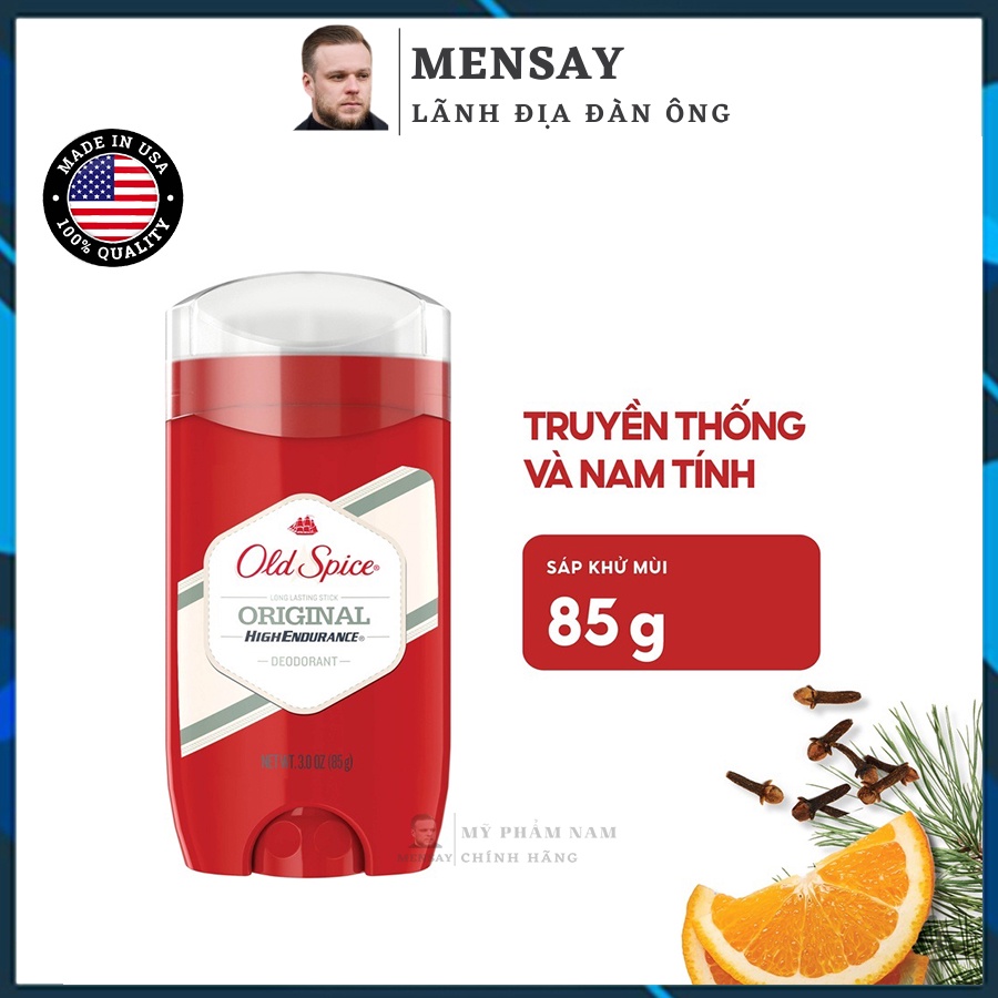 [Mã COSDAY - 50k đơn 250k] Lăn khử mùi cao cấp Old Spice - hàng nhập khẩu Mỹ