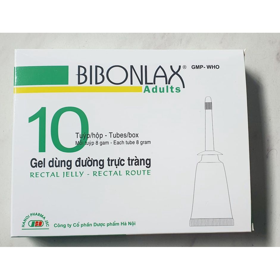 [Chính hãng] Ống bơm trực tràng Bibonlax Người lớn và trẻ em  -1 ống  Date mới
