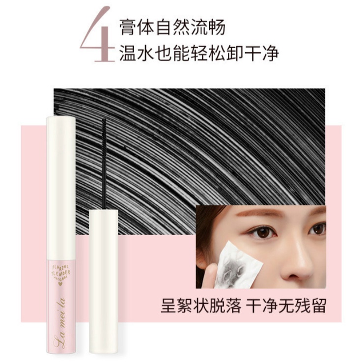 Mascara đầu mỏng chống nước không vón cục làm dài mi