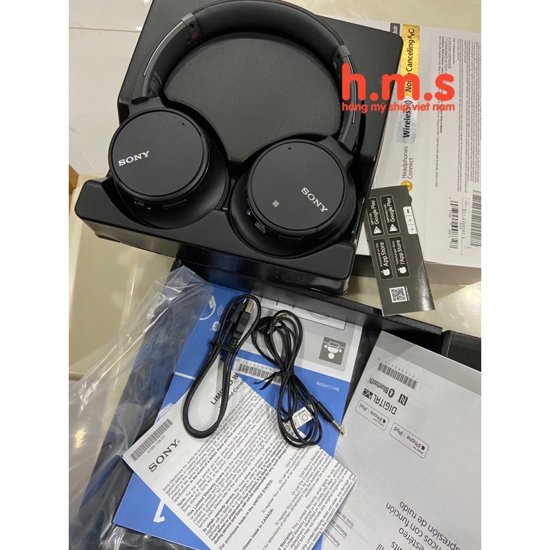 Sony - Tai nghe nhét tai chống ồn không dây WH-CH700N - Đen | Hàng Chính Hãng | BigBuy360 - bigbuy360.vn