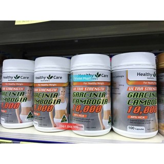VIÊN GIẢM CÂN HEALTHY CARE GARCINIA CAMBOGIA 10.000MG 60% HCA 100 VIÊN DATE 3/2020 Bigsale24h