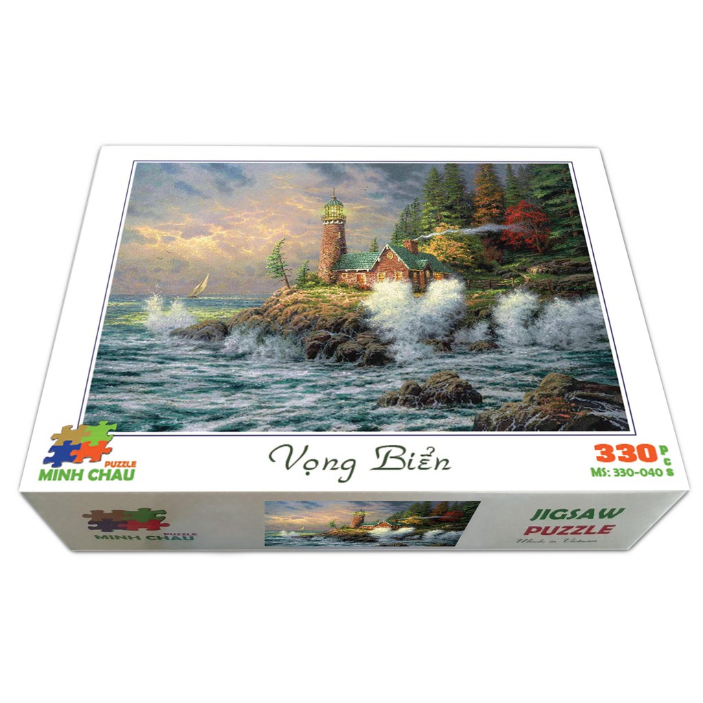 [Mã BMBAU50 giảm 10% đơn 99k] Bộ tranh xếp hình 330 mảnh – Vọng Biển (30x44cm)