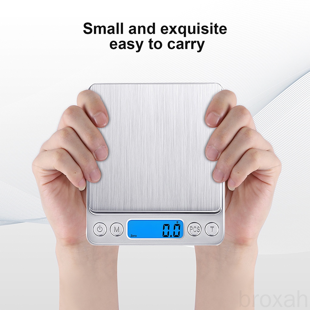 Công cụ đồ ăn trái cây, màn ảnh LCD cho dao găm Thép Cân điện tử cho nhà bếp nhỏ