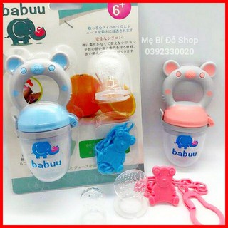 [CHÍNH HÃNG] Túi Nhai Ăn Dặm Chống Hóc BABUU Nhật Bản Cho Bé