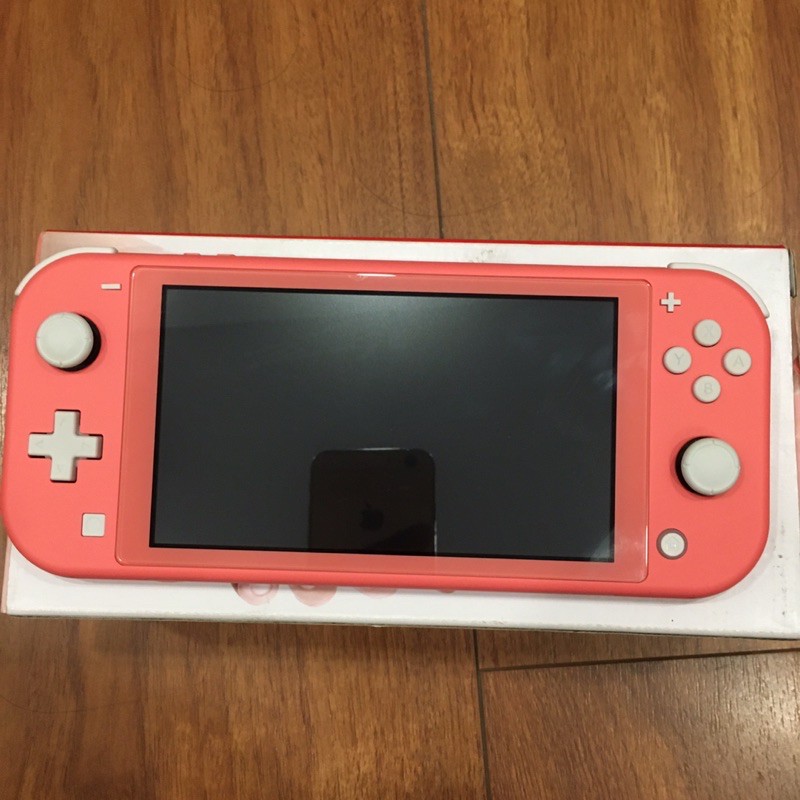 nintendo switch lite coral full box