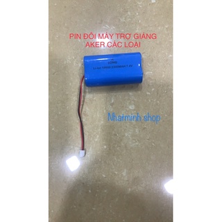 Pin micro máy trợ giảng hoặc pin máy aker 2500