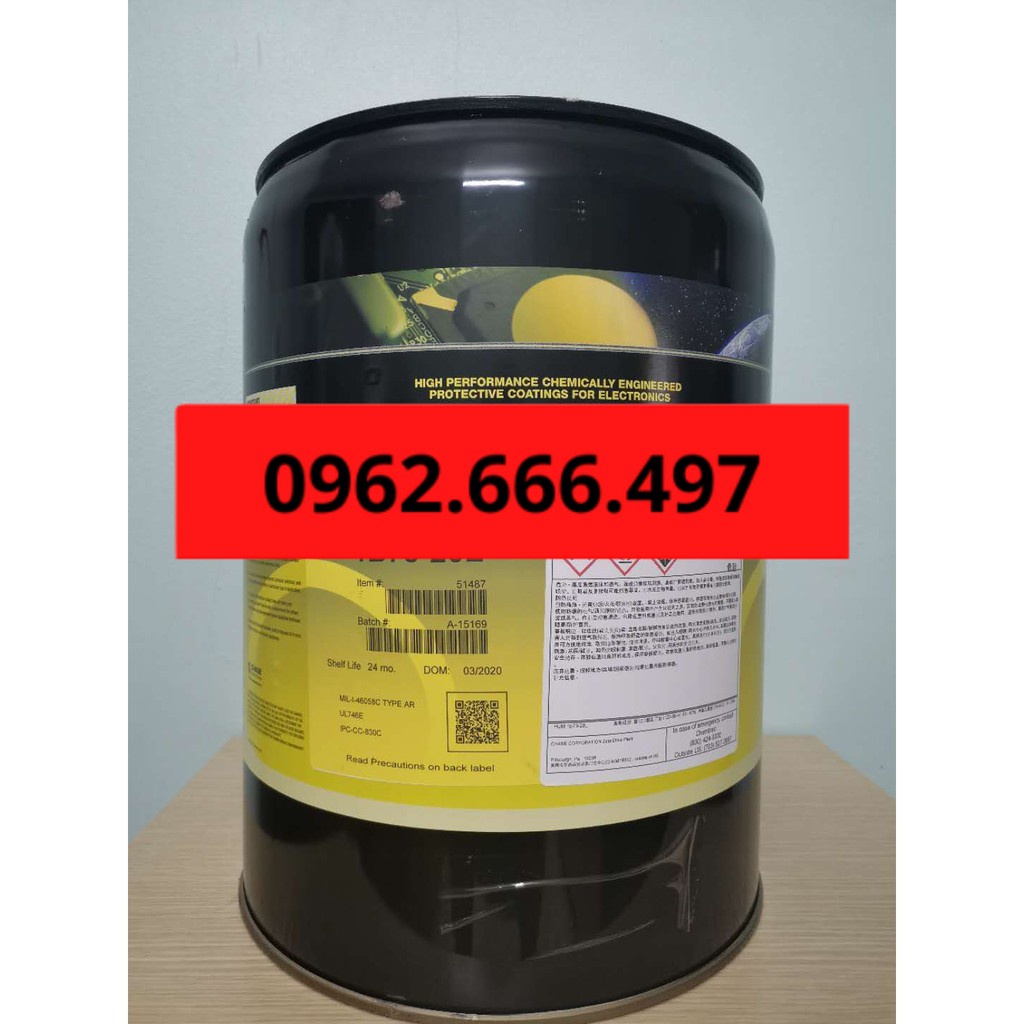 Sơn phủ bảo vệ mạch điện tử HumiSeal® 1B73, dung môi sơn phủ mạch PCB Humiseal Thinner T73