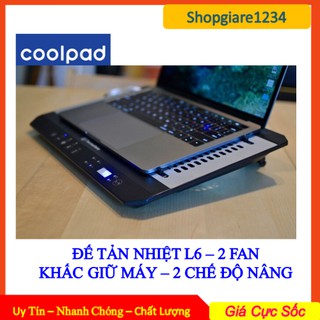Đế tản nhiệt laptop COOLING PAD L6