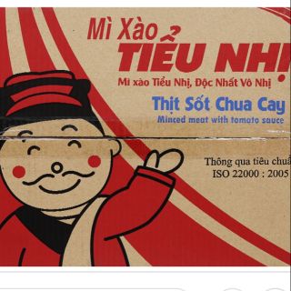Mì xào khô TIỂU NHỊ thịt xốt chua cay 30 gói