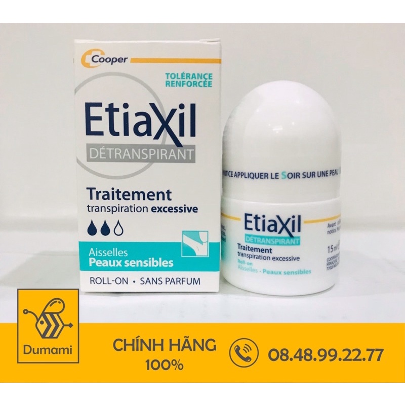 Lăn Khử Mùi Extiaxill Ngăn Mồ Hôi Hiệu Quả 15ml Của Pháp