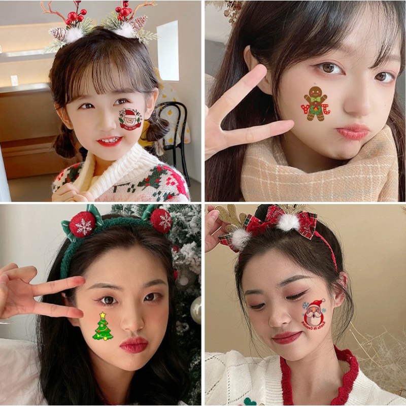 Sticker  hình săm noel cho bé