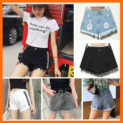 Quần short jean nữ, quần sooc nữ | BigBuy360 - bigbuy360.vn