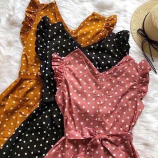 Đầm maxi bi