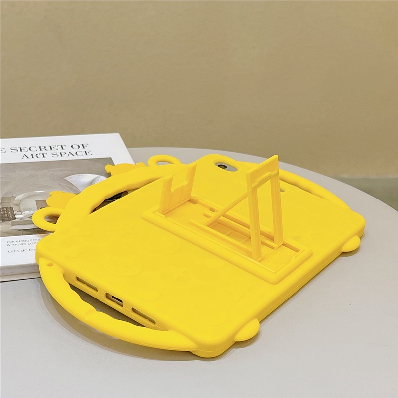 Ốp Máy Tính Bảng Silicon Kèm Dây Đeo Và Giá Đỡ Cho ipad Ari 2 / ipad 6 / Pro 9.7"