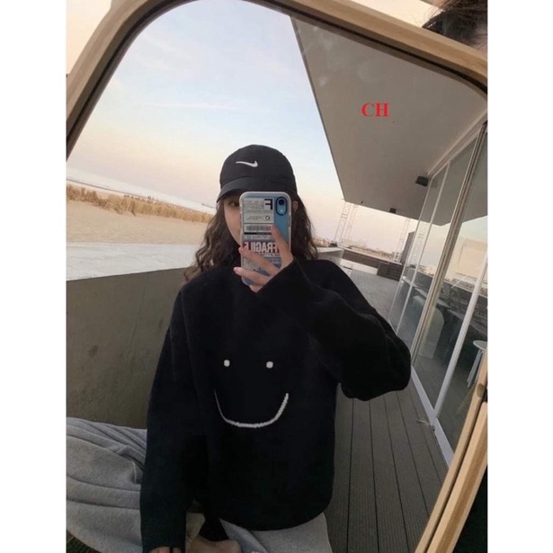 Sét áo mặt cười + quần xám dây rút ống COB