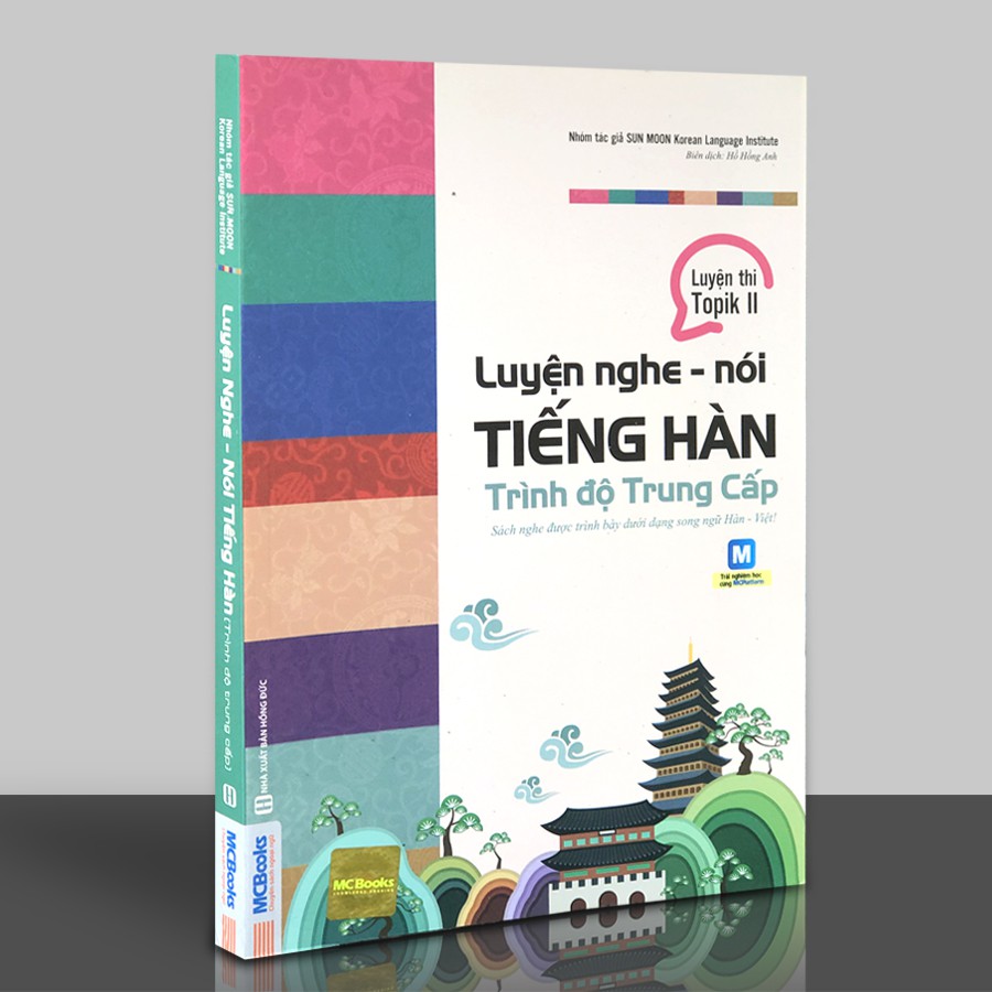 Sách - Luyện Nghe - Nói Tiếng Hàn Trung Cấp