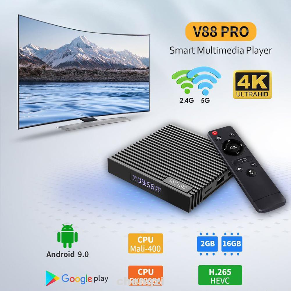 Bộ Đầu Thu Phát Wifi Không Dây 4k Hd 2.4g 5g Cho Android 9.0