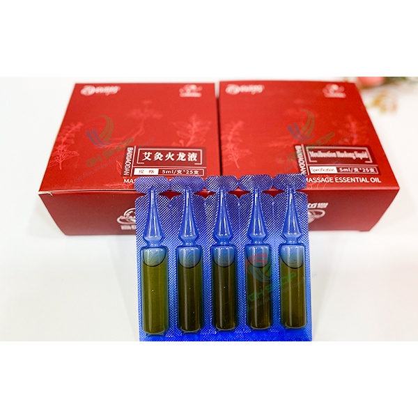Tinh dầu đả thông, tinh dầu hoả liệu Bách tiêu đan hộp 25 ống 5ml