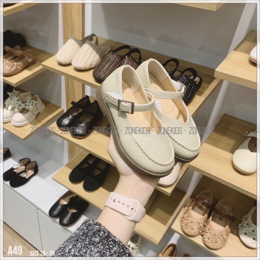Giày búp bê cá tính cho bé gái Zonekids - A49