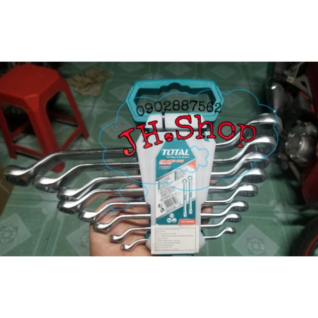 Bộ cờ lê vòng total 8 chi tiết chính hãng