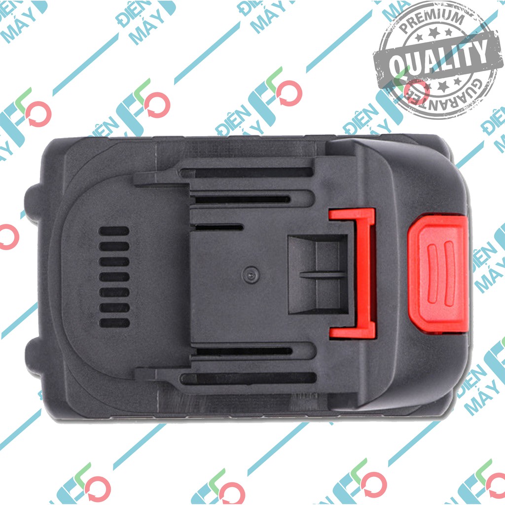 DMF5 Vỏ pin Makita adaptor 18V 5S 1P, 2P, 3P (1, 2, 3 hàng cell) và mạch báo pin 4 Led ngang