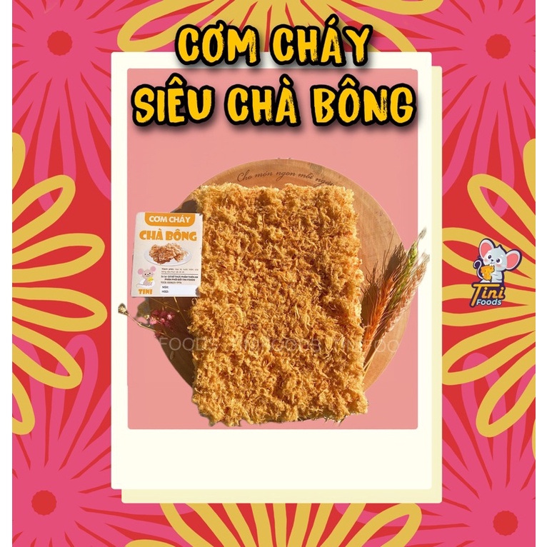 CƠM CHÁY SIÊU CHÀ BÔNG THƯỢNG HẠNG- GÓI HÚT CHÂN KHÔNG 300GR-SIÊU RẺ