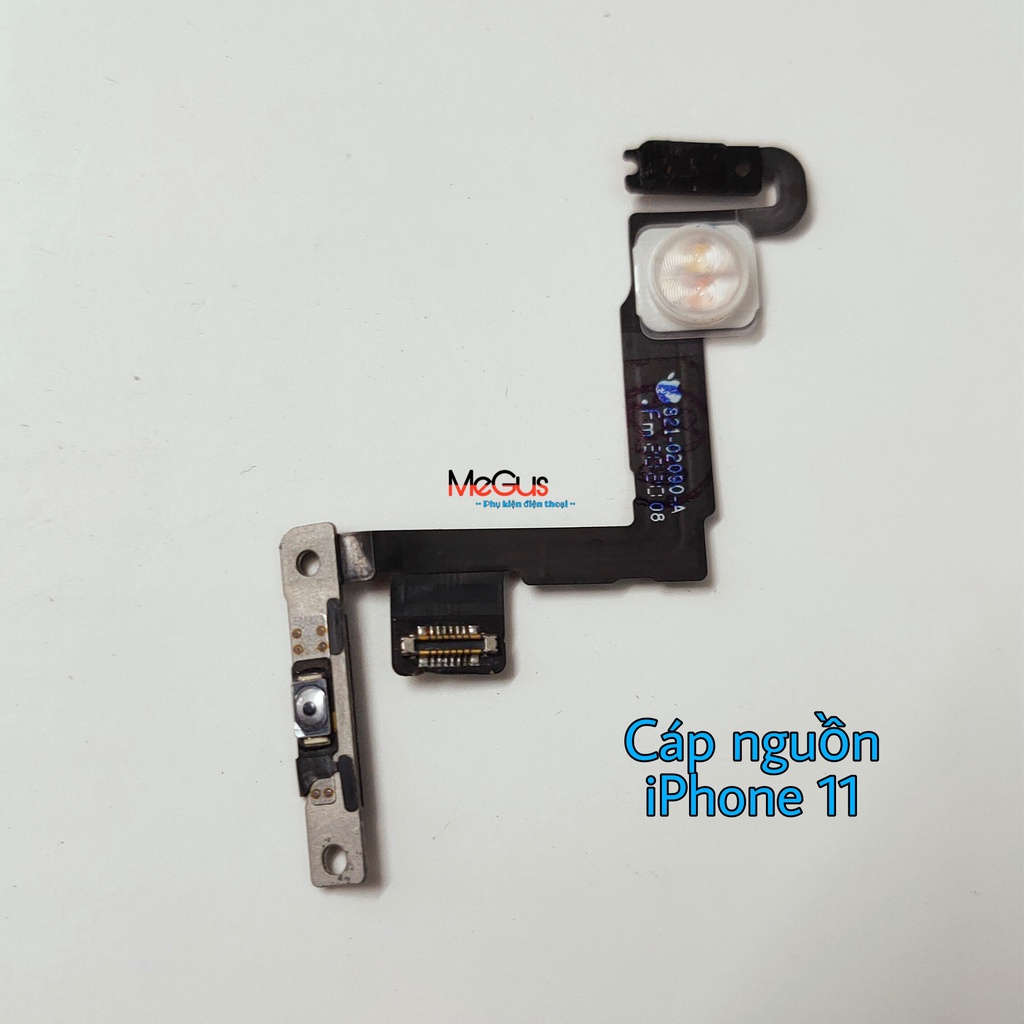 Cáp zin nút nguồn đèn flash iphone 11