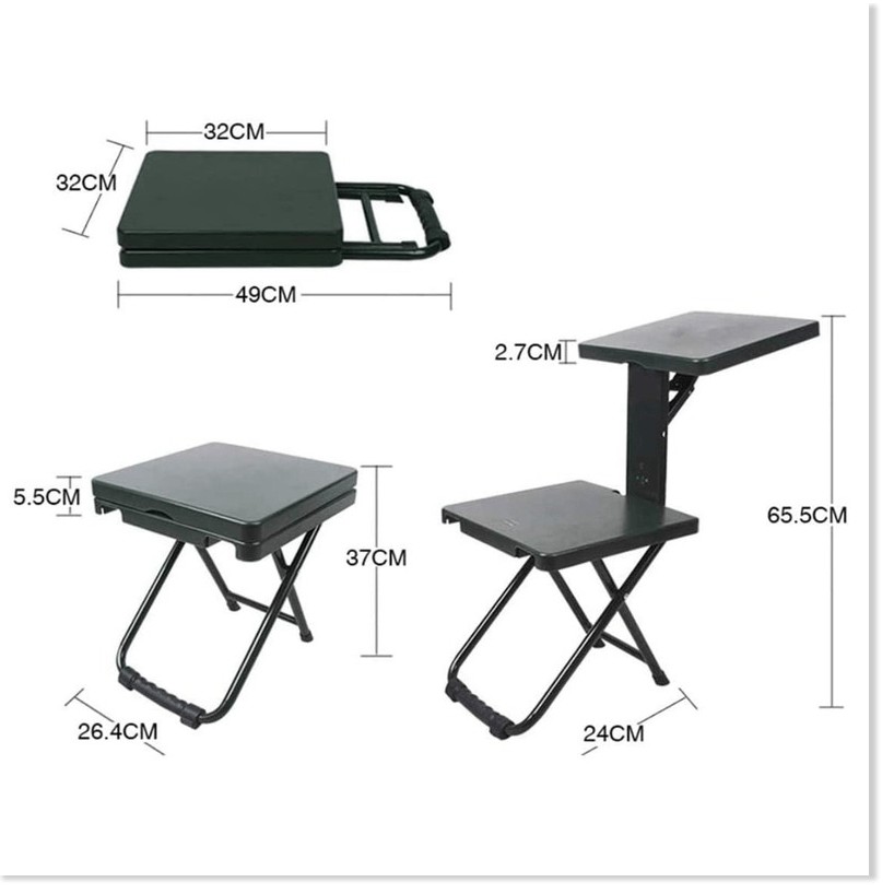 Bàn Ghế  Xếp Gọn Chất Liệu Thép Bền Vững Đi Câu Cá , Đi Phượt Dã Ngoại