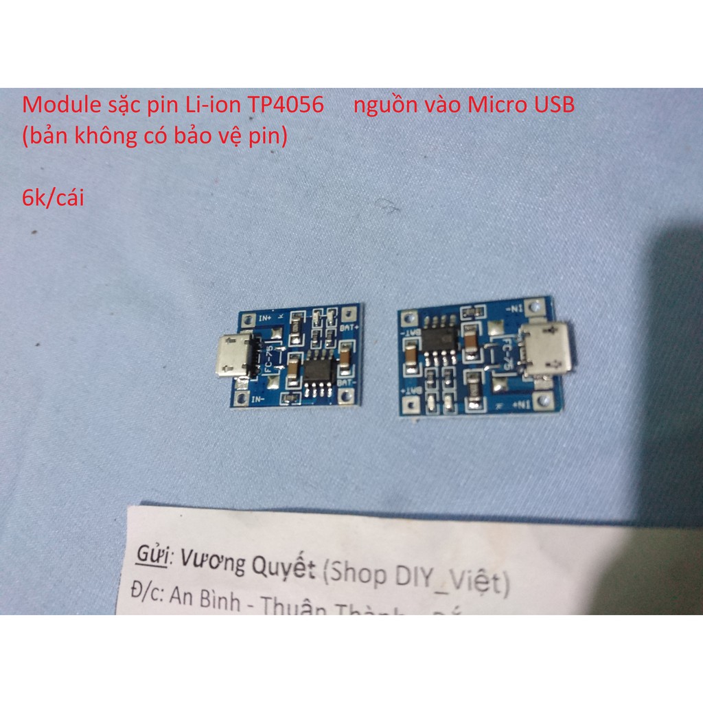 Mạch sặc pin Li-ion