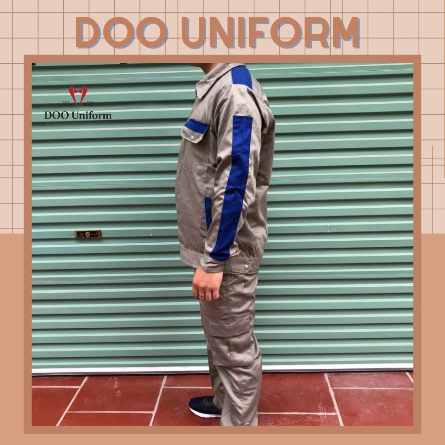 [DOO SAFETY] Đồ bảo hộ lao động vải kaki bền bỉ