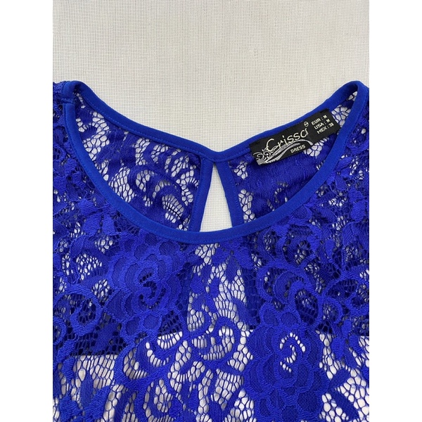 Đầm ren dáng dài có lót hàng xuất  - Thanh lý vnxk