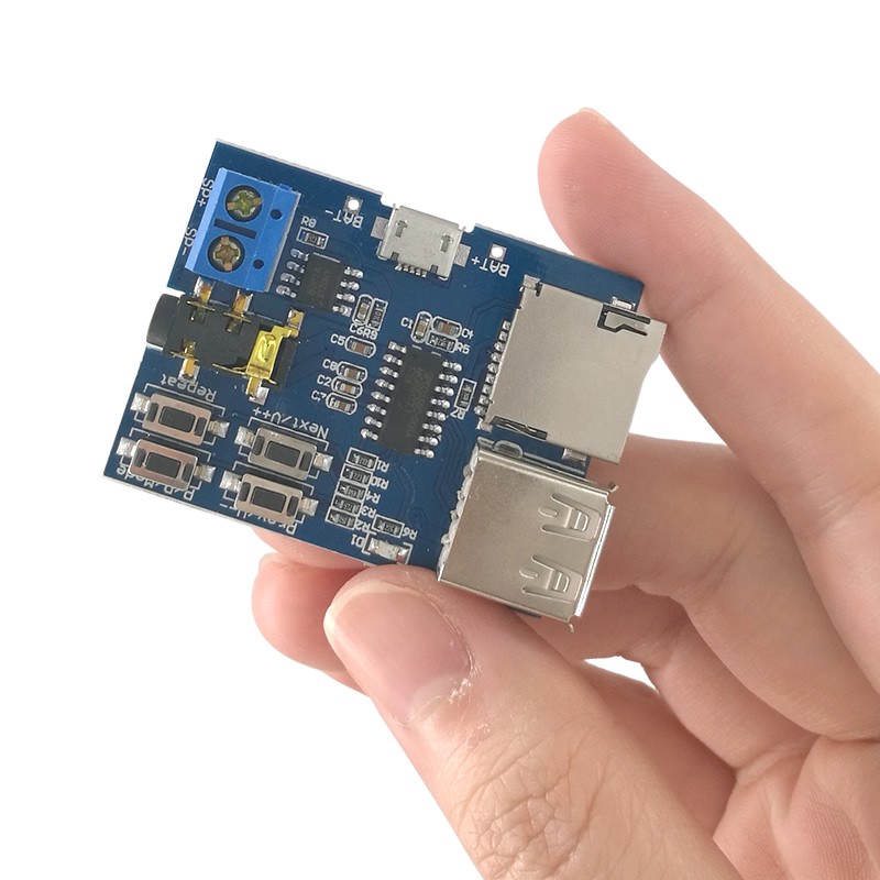 Bảng mạch giải mã khuếch đại âm thanh Mp3 hỗ trợ thẻ nhớ TF