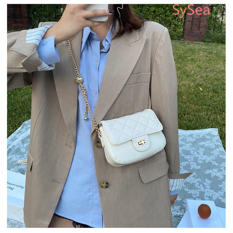 Túi Xách Mini Phối Dây Xích Thời Trang Mùa Hè