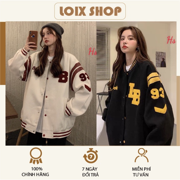 Áo khoác Bomber 93 IB unisex 730 LOIX