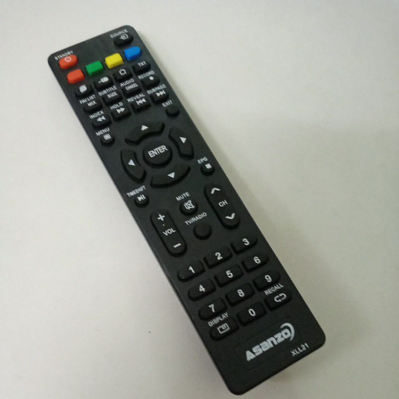 remote điều khiển tivi Asanzo ( có nút TIMESHIFT)