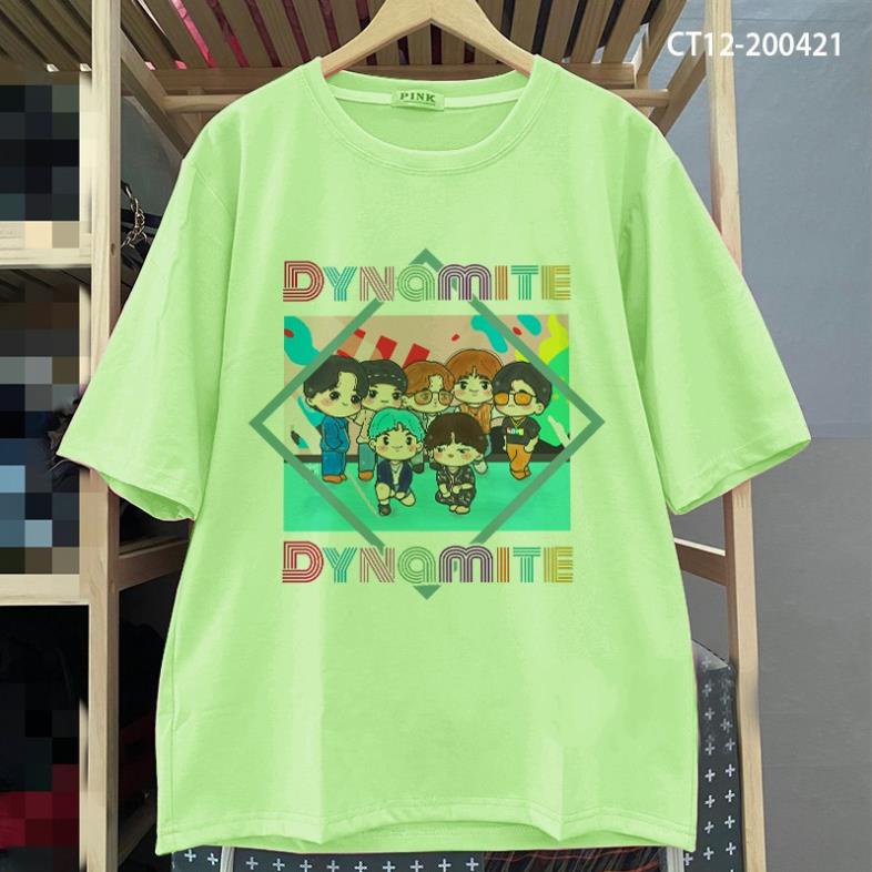 Áo Thun BTS Dynamite Chibi - CT12-200421