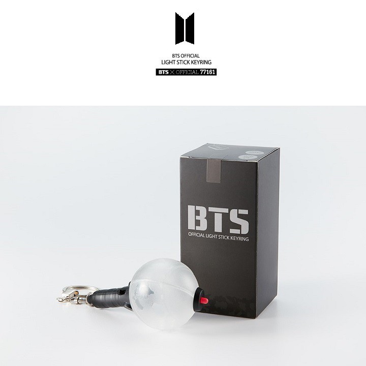 Móc treo có đèn Army Bomb Bts Lightstick Keyring - Bomb Mini