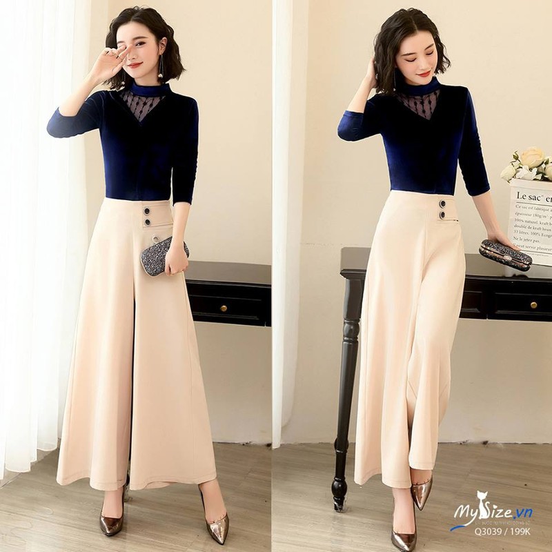 QUẦN ỐNG RỘNG CÚC LỆCH Q3039 | BigBuy360 - bigbuy360.vn