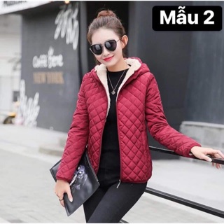 Áo khoác trần trám lót lông