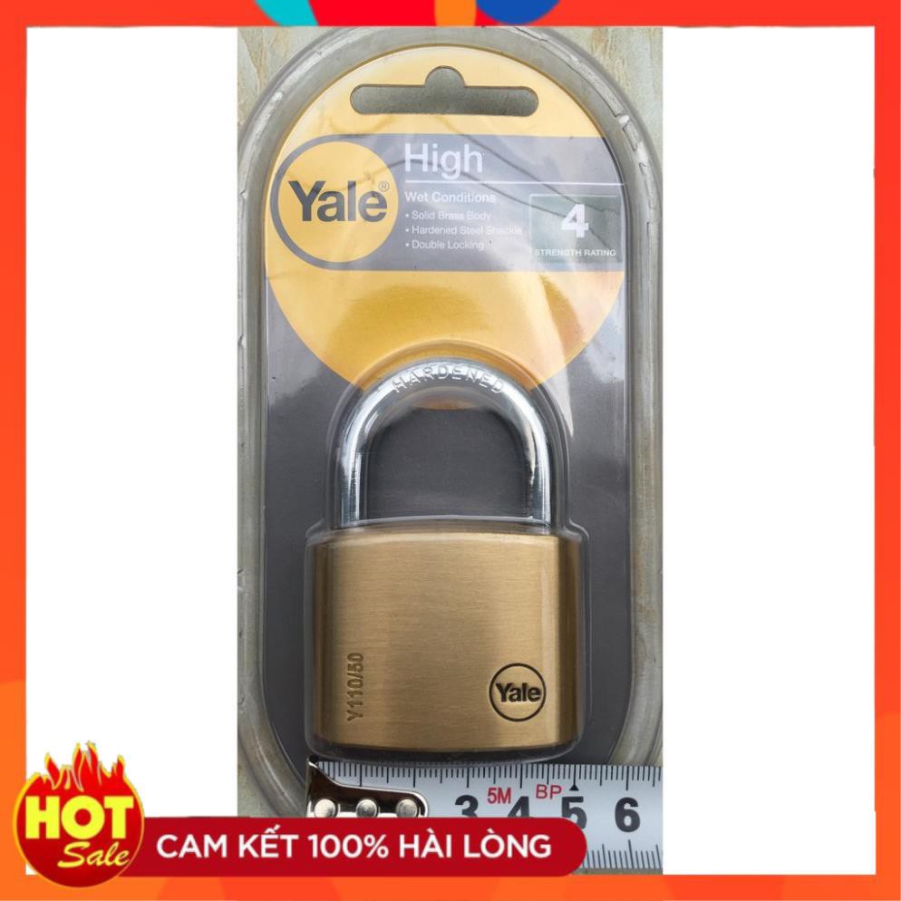 Khoá bấm Yale Y110/50/127/1 Size 50mm-ổ khóa bấm kèm chìa khóa – Sử dụng ngoài trời