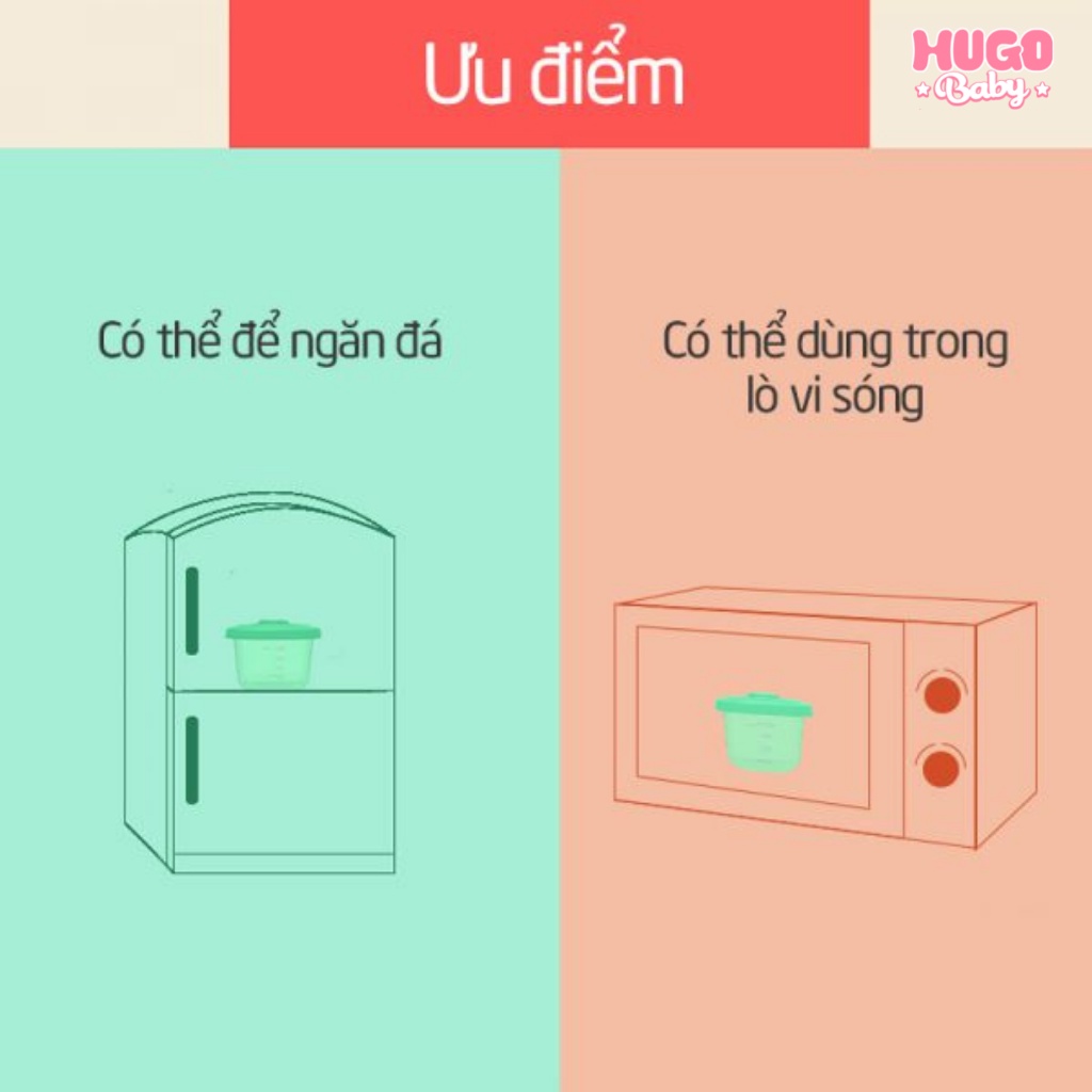 Khay trữ đông đồ ăn dặm Misuta