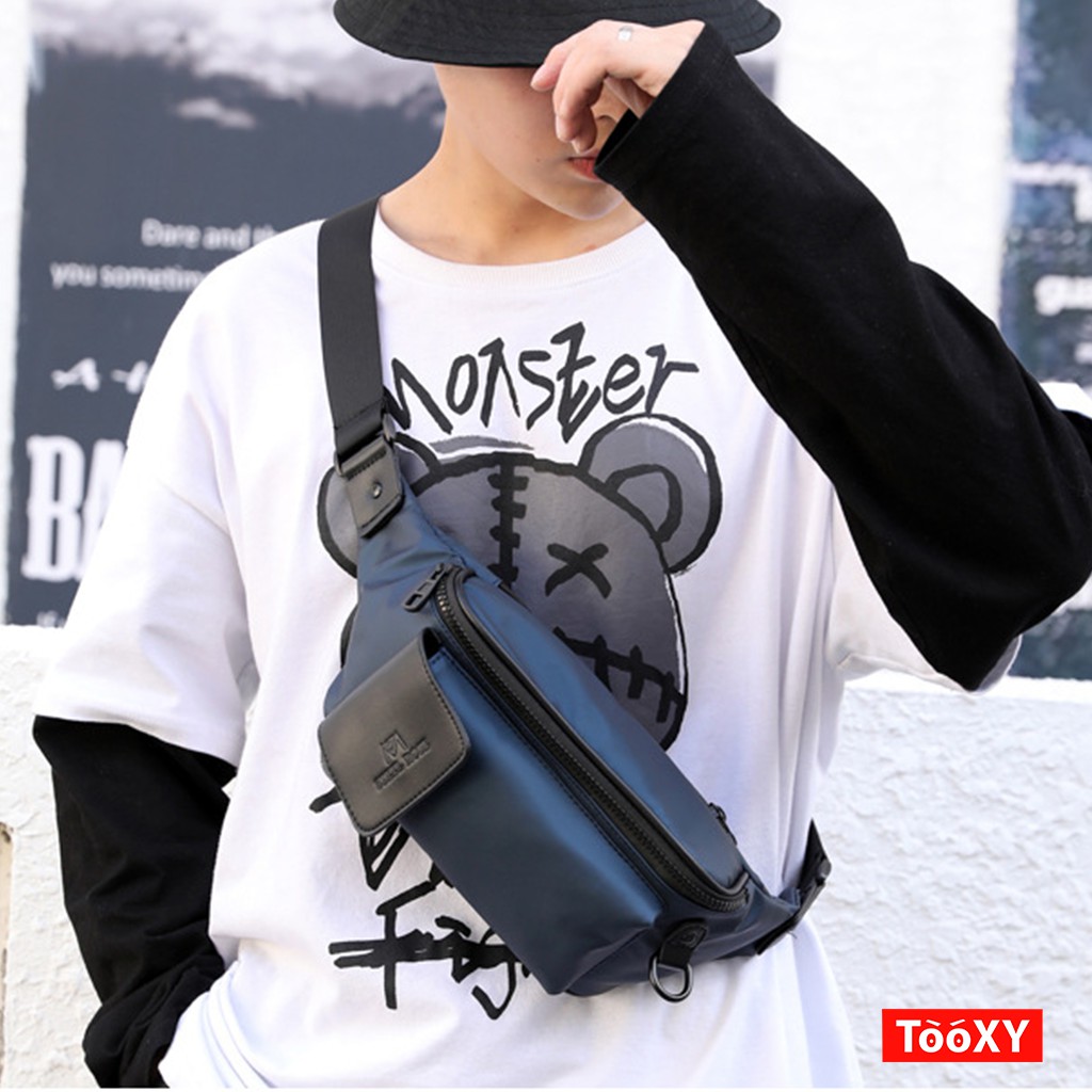 Túi đeo chéo nam Steel Rose chống nước thời trang hàng nhập khẩu cao cấp TX18 | BigBuy360 - bigbuy360.vn