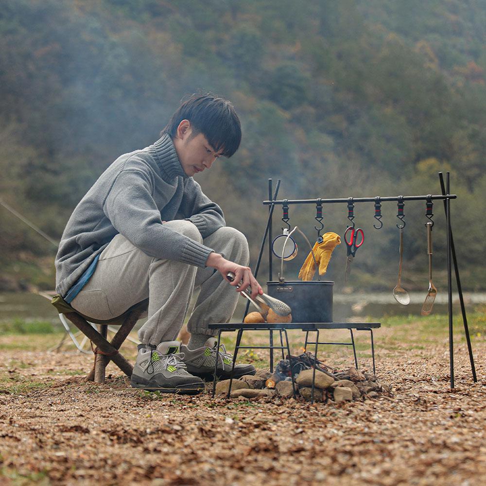 Ghế Đẩu Cắm Trại Hình Tam Giác Bằng Vải Không Thấm Nước