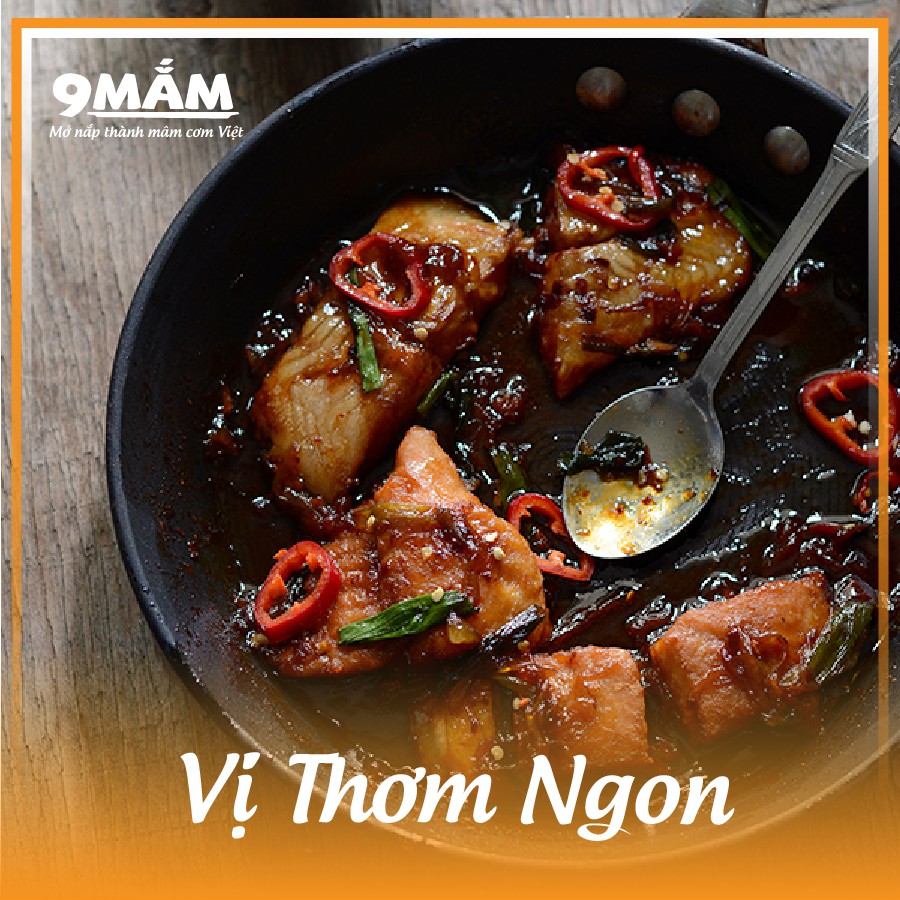 Nước Kho Thịt Cá Truyền Thống 9MAM Chất Lượng Cao