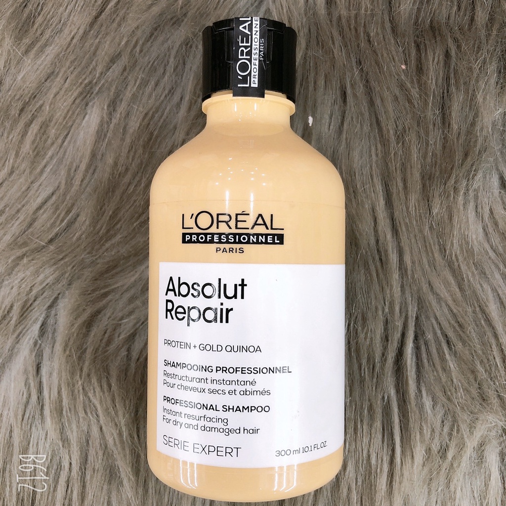 ( Mẫu mới nhất ) Gội Xả dành cho tóc hư tổn Absolut Repair LOreal ( hàng chính hãng )